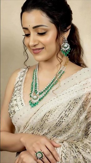 Trisha Krishnan Looking HOTTER Than Ever! 🔥 Timeless Beauty Goals! ✨ #TrishaKrishnan