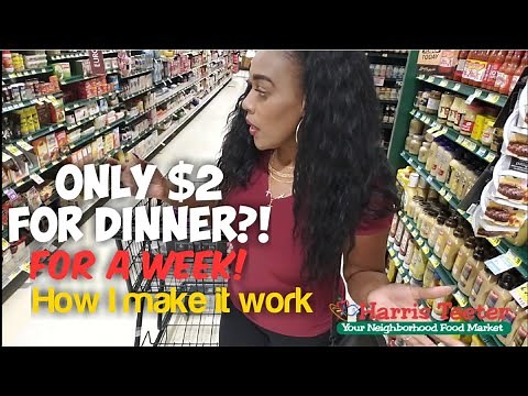 $2 Dinner for a week! Cheap meals! Couponing to Eat For Free! Easy with Coupons | One Cute Couponer