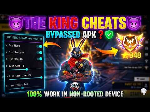 😈THE KING CHEATS OB53 | NEW HACK2026 |THE KING X APK MODMENU |HGCHATS HACK |FF INJECTOR😈