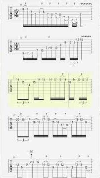 Guitar Tab: Eric Johnson Cliffs of Dover Intro (2001 Live) #ericjohnson #cliffsofdover #guitartab