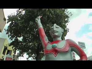 ウルトラマンジャック モニュメント 福島県須賀川市 松明通り 00134