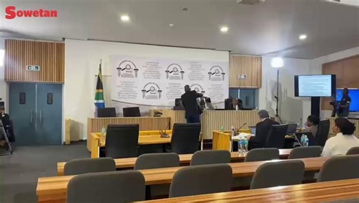 WATCH | Senior forensic analyst Cpt. Meldon Mkhatshwa shows commissioners reports of bullet jackets and cartridges that were tested and later linked to 29 cases Video: Herman Moloi | Sowetan LIVE