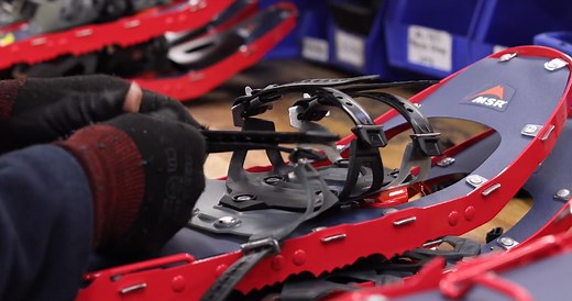 Ever wonder how your gear is made? Take a look inside MSR - Mountain Safety Research's factory and see how your snowshoes go from sheets of metal to adventure-mobiles. | REI