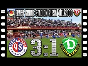 Stahl Riesa - Dynamo Dresden NOFV-Oberliga Süd 2000/2001