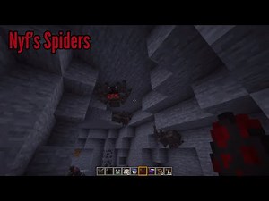 Nyf’s Spiders should replace Minecraft vanilla spiders... feat. Nyf’s Spiders + Fresh Animations