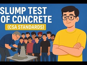 Concrete Workability Test (CSA Slump Test) | Construction Materials Lab