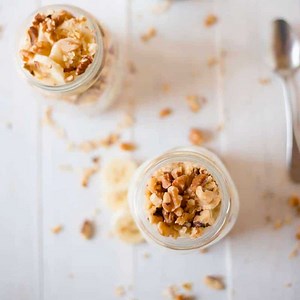 Banana Nut Overnight Oats • A Sweet Pea Chef