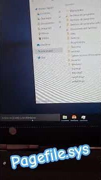 Eliminar pagefile.sys si tu ordenador tiene suficiente ram 🥰🥰 #repara #pc #windows #liberarespacio