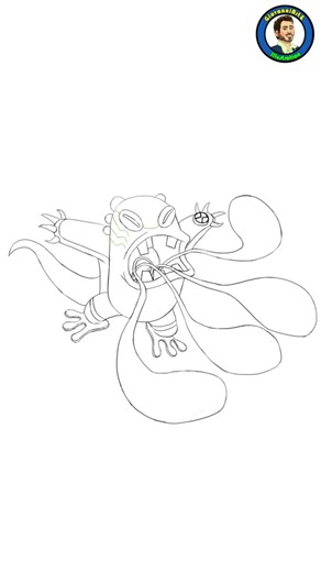 Tutorial de Desenho: Alien Upchuck do Ben 10