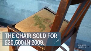 273K views · 1.4K reactions | J.K. Rowling wrote 'Harry Potter' in this chair, and it's up for auction today. | Insider International | Facebook