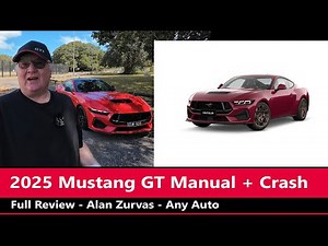 2025 Ford Mustang GT Manual REVIEW ANYAUTO review
