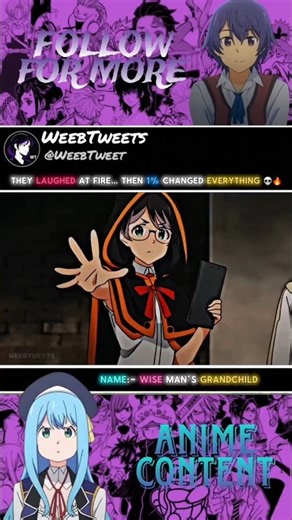 They Laughed at Fire… Then 1% Changed Everything 💀⚡ | Wise Man’s Grandchild | OP Isekai