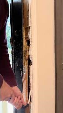 How to Fix a Damaged Door Jamb