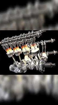 How a V8 Engine Actually Works – 3D Animation Inside 8 Cylinders