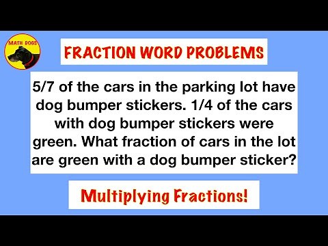 Fraction Word Problems (Multiplication!)