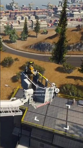 Fire Fighting Simulator - Ladder Rescue in Action! 🚒🔥