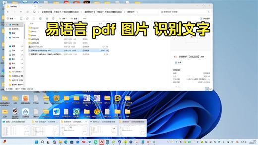 易语言 PDF 图片 识别 文字 导出表格