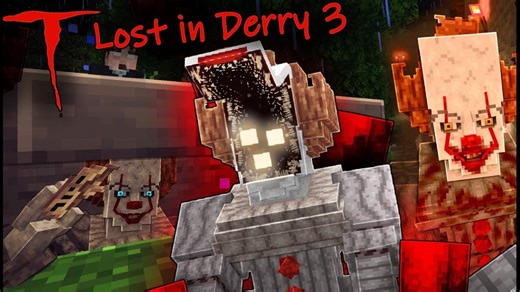 [1.21/汉化] MC小丑回魂：欢迎来到德里镇3 ✦ 多阶段BOSS | 恐怖生存 | 更多遗迹 ☭ Lost in Derry Addon