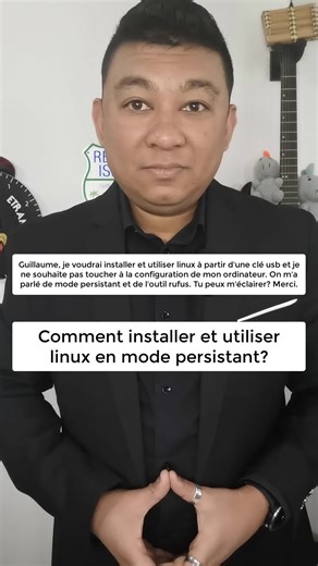 Comment installer et utiliser Linux en mode persistant? @Guillaume N. #linux #xubuntu #usb #storage