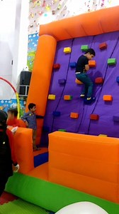 4.6K views · 38 reactions | NEW ROCK CLIMBING BOUNCY MADE &...