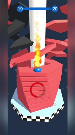 Stack Smash 3D Episode 5 😎 Perfect No Miss Run #shorts #challenge #gaming