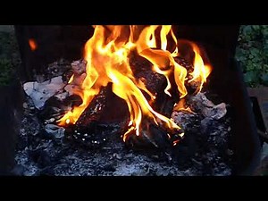 burning trashed high heels