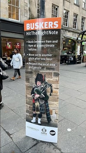 Scottish buskers bringing pure magic to the streets!