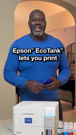 Print in color all you want with Epson EcoTank printers. *Actual savings of money, waste, and hassle will vary over time. For more information, see Epson.com/SavingsInfo | Epson