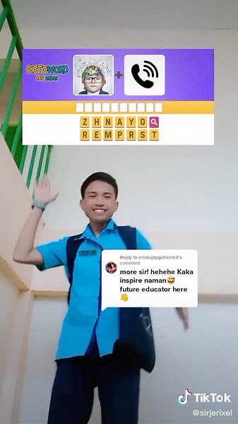 Reply to @erickajoygutierre3 Motivational Game Idea for Pre and Final Demo. Best for both f2f and online class 🥰 #studentteacher #englishteacher #fypシ #foryoupage