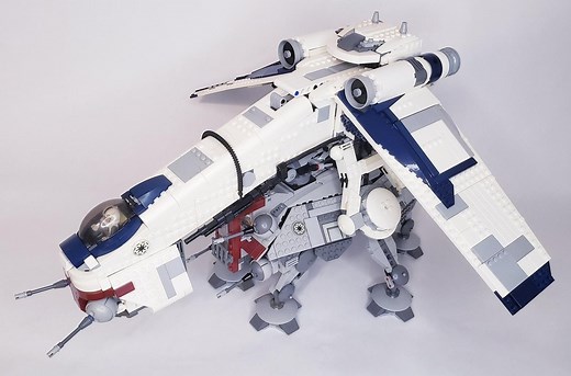 Republic Dropship V2 (Works with 2008, 2013, AND 2022 AT-TEs)