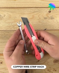 Copper Wire Strip Hack | Pixel Pop
