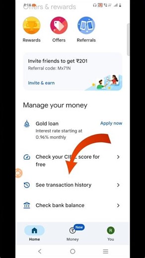 🔥GPay Transaction History Kaise Nikale 2025 | 10 सेकंड में डाउनलोड #gpay #googlepay #shorts