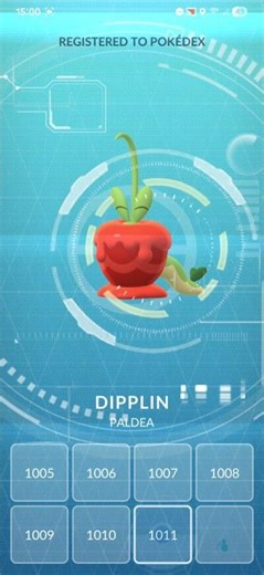 Pokémon GO - Evolving to Dipplin