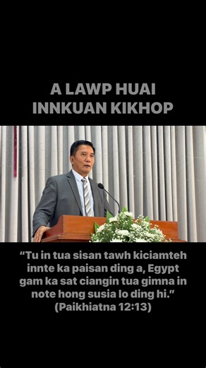 3.5K views · 125 reactions | “Tu in tua sisan tawh akiciamteh innte ka paisan ding a, Egypt gam ka sat ciangin tua gimna in note hong susia lo ding hi.” (Paikhiatna 12:13) | Tedim EBC Media | Facebook