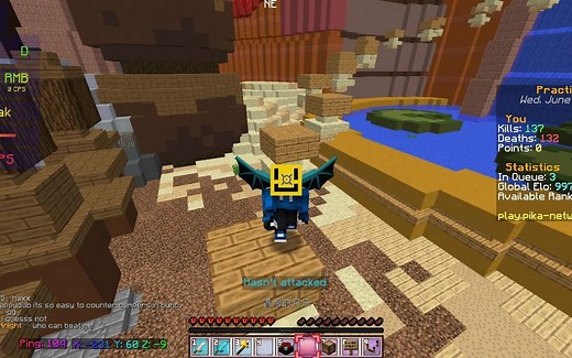 Minecraft 1.8.9 PVP 技巧教学