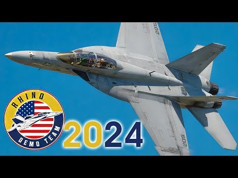 Thrilling showcase: Navy Rhino Demo Team 2024 action