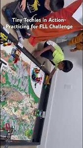 Precision, Teamwork, and Innovation –FLL 2025 Practice Session Highlights