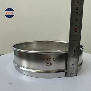 [Hot Item] 200mm Test Sieve Soil Sieve Set Lab Standard 1mm Mesh Size