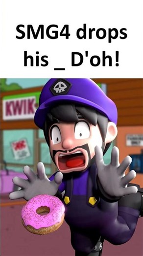 SMG4 drops his Donut but it's SMG3 Animation