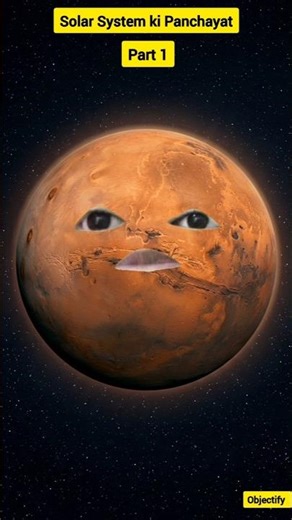 Solar System ki Panchayat (Wait for Moon's reply) 😂 #talkingobjects #relatable garmi memes