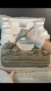 54K views · 500 reactions | “DIY Mini Waterfall Fountain 覆 | Relaxing Home Decor Idea That Looks Like Magic!” | 3 minutes diy | Facebook