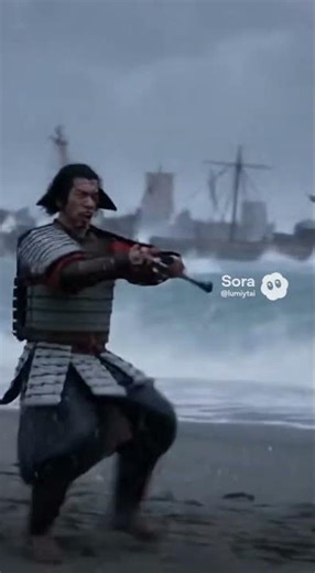 Samurai Face the Storm of the Century