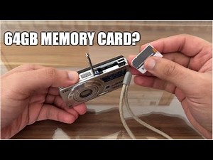 How to INSERT a 64GB Memory Card into Your Sony Camera | New