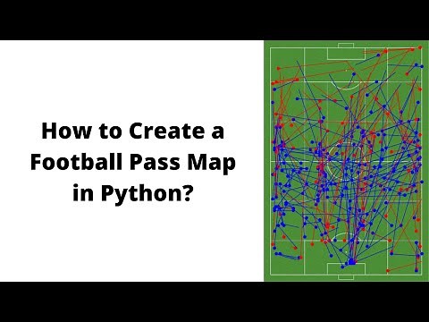 How to Create a Football / Soccer Pass Map in Python with mplsoccer