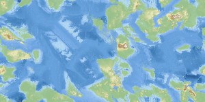 Simulating plate tectonics for map generation