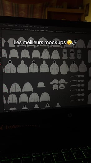 Lien en bio #clothingbrand #clothingmockup