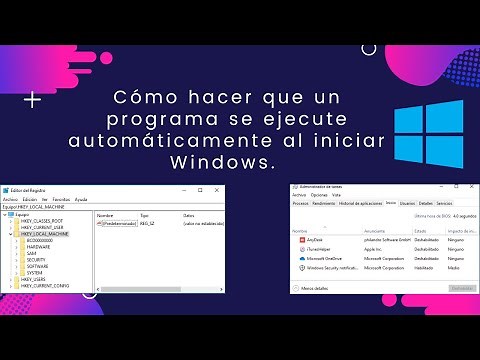 Cómo hacer que un programa se ejecute automáticamente al iniciar Windows. | TRES SOLUCIONES.