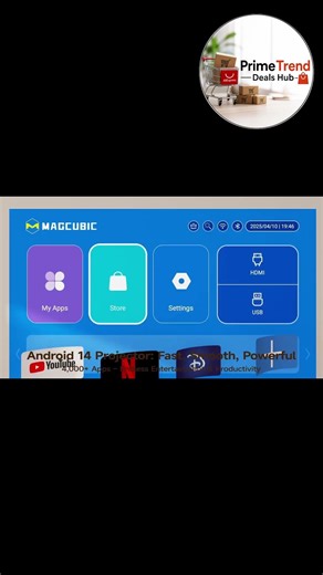🎥 Magcubic HY300 Max Projector Review | Android 14 4K Auto Focus Portable Projector 🔥