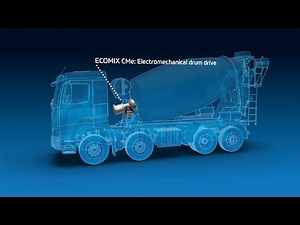 ZF driveline technology for concrete mixer trucks
