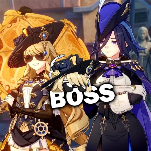 Navia: "¿Me acabas de decir Boss?" ☕️✨ CLORINDE & NAVIA 😂 #shorts Nod-Krai Trade Expo Begins